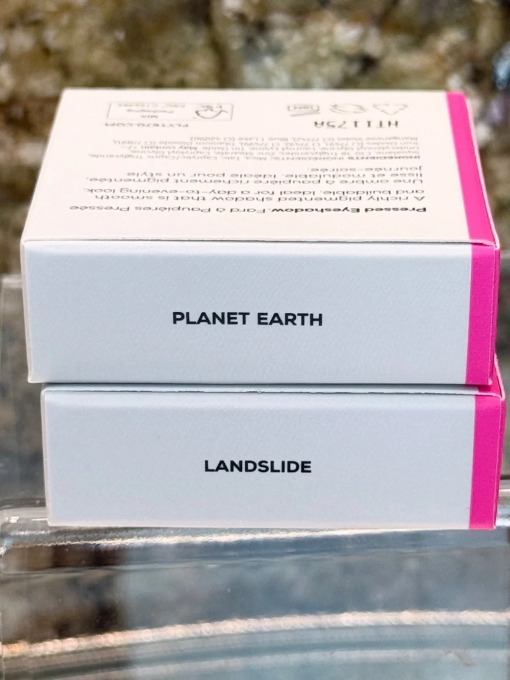 FLYTE 70 HazyView Dense Eyeshadow 2pc. Bundle Planet Earth Landslide Rich Tones